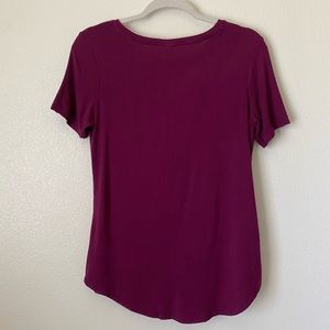 Magenta Old Navy Luxe T Shirt